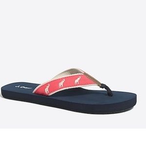 J. Crew Shoes - J.crew NWT embroidered Flip flops J. Crew Shoes - J.crew NWT embroidered Flip flops